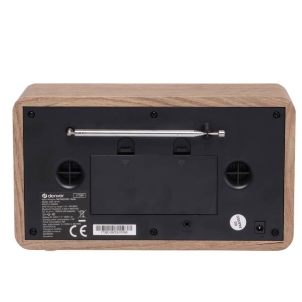 Denver DAB+ Radio DAB-18LW hellbeige – Bild 2