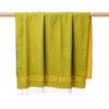 Wohndecke Rainbow grün Baumwolle B/L: ca. 140x190 cm – Bild 4