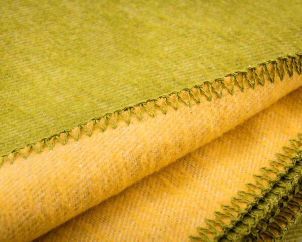Wohndecke Rainbow grün Baumwolle B/L: ca. 140x190 cm – Bild 5
