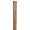 Nowa Stehlampe 41090146 silber natur MDF B/H/T: ca. 40x150x27 cm E27 1 Brennstellen – Bild 2