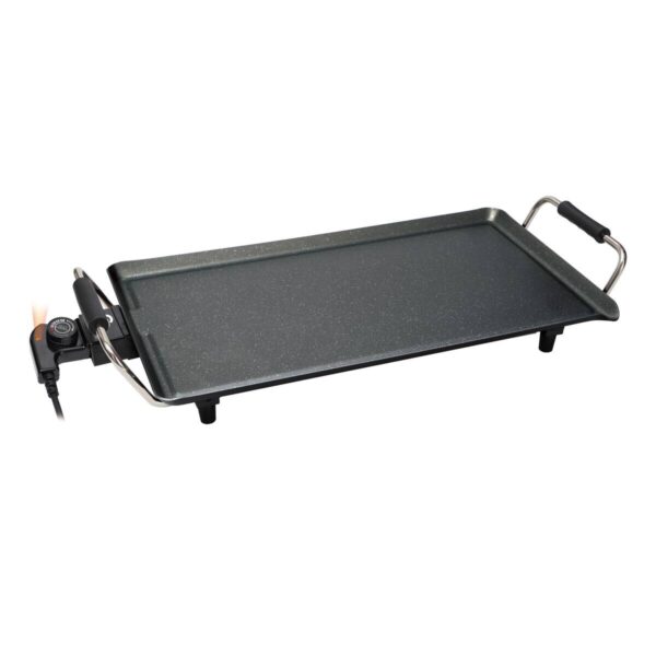 SWISS HOME Grillplatte SH-6629-S schwarz Aluminium B/H/L: ca. 27x11x52,5 cm – Bild 3