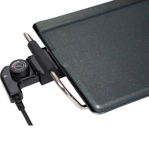SWISS HOME Grillplatte SH-6629-S schwarz Aluminium B/H/L: ca. 27x11x52,5 cm – Bild 4