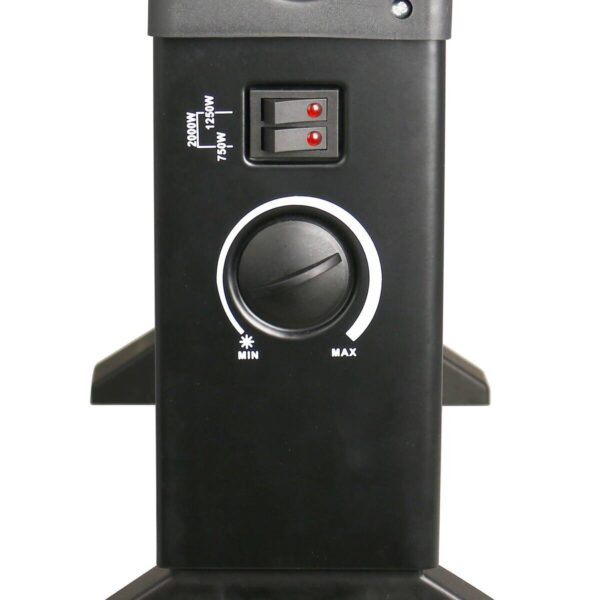 Emerio Konvektor CH-128215.4 schwarz B/H/L: ca. 20x32,8x46,5 cm ca. 2000 W – Bild 3