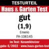 Emerio Keramik Heizlüfter FH-106145 schwarz B/H/L: ca. 12,2x21,8x16,9 cm ca. 1800 W – Bild 4