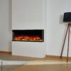 KAMINIO Elektrischer-Kamin LEA schwarz Metall B/H/T: ca. 91,9x43x20 cm ca. 1800 W – Bild 4