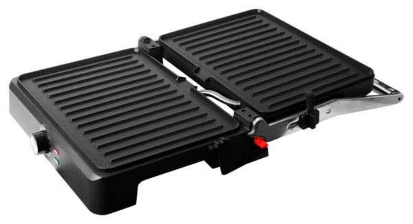 Emerio Kontaktgrill CG-130859.1 schwarz Metall B/H/T: ca. 39x14x34 cm – Bild 2