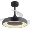 GLOBO Deckenventilator transparent grau Opal H/D: ca. 44,8x91 cm max. 40 W – Bild 4