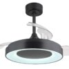 GLOBO Deckenventilator transparent grau Opal H/D: ca. 44,8x91 cm max. 40 W – Bild 5