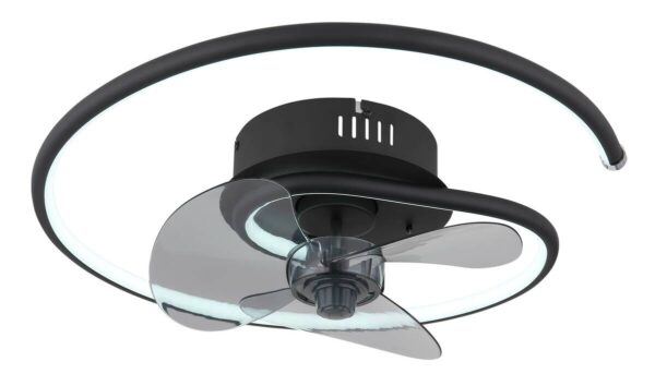 GLOBO Deckenventilator Opal schwarz H/D: ca. 13,9x45 cm max. 30 W – Bild 5