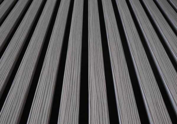 Akustikpaneel grau L/B/H: ca. 1,9x56,1x240 cm pro Stück – Bild 5