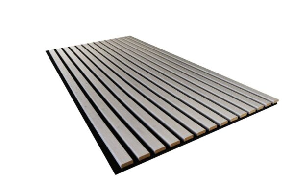 Akustikpaneel weiß L/B/H: ca. 1,9x56,1x240 cm pro Stück – Bild 3