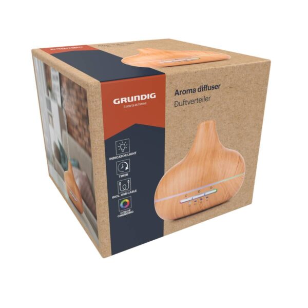 Grundig Aroma-Diffusor braun Holz – Bild 4