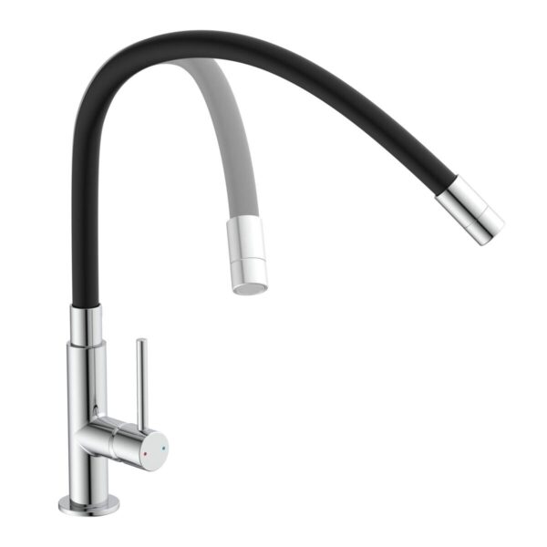 Spültisch-Armatur Milano schwarz – Bild 3