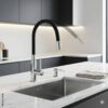 Spültisch-Armatur Milano schwarz – Bild 4