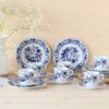 CreaTable Kaffeeservice Flora Zwiebelmuster blau Porzellan 18 tlg. – Bild 2