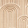Dekokissen Bogen beige Polyester B/L: ca. 45x45 cm – Bild 3