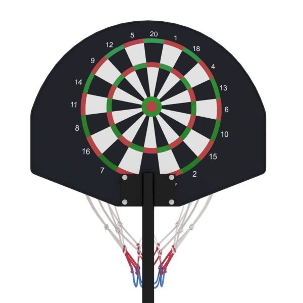 SPORTNOW Basketballständer braun Stahl B/H/L: ca. 38x179x38 cm – Bild 3
