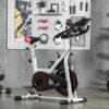 HOMCOM Ergometer schwarz Stahl B/H/L: ca. 53x114x103 cm – Bild 3