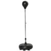 HOMCOM Punchingball Set schwarz Kunstleder B/H/L: ca. 45x151x45 cm – Bild 3
