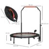 SPORTNOW Trampolin rot Nylon B/H/L: ca. 102x123x102 cm – Bild 2