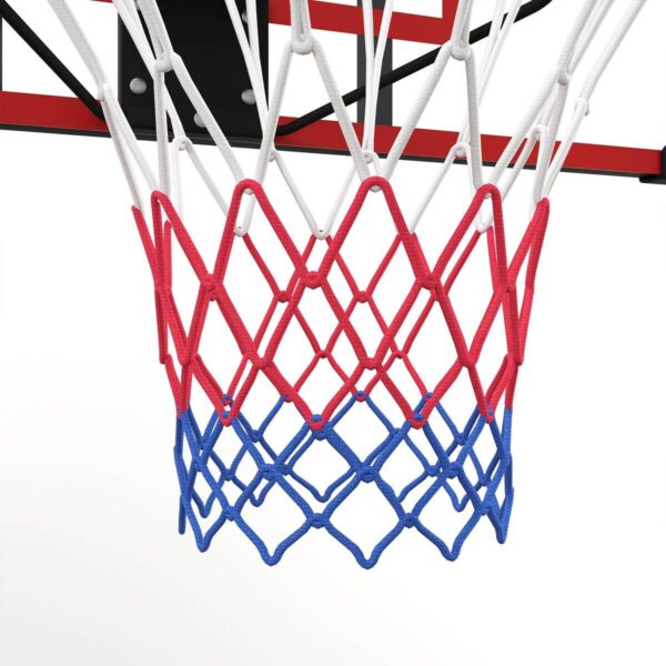 SPORTNOW Basketballkorb rot Kunststoff B/H/L: ca. 61x73x113 cm – Bild 2