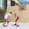 SPORTNOW Basketballkorb rot Kunststoff B/H/L: ca. 61x73x113 cm – Bild 5