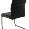 Stuhlhusse schwarz Polyester B/H/L: ca. 45x60x40 cm – Bild 2