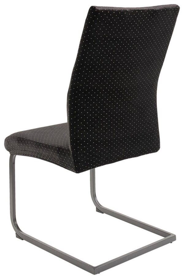 Stuhlhusse schwarz Polyester B/H/L: ca. 45x60x40 cm – Bild 2