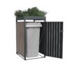 Westmann Mülltonnenbox Planta braun B/H/L: ca. 68x124x84 cm – Bild 3