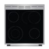 Gorenje Standherd 60cm mit Glaskeramikkochfeld GECS6C70XPA Edelstahloptik B/H/T: ca. 60x85x60 cm – Bild 3