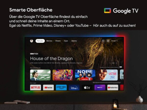 Dyon LED-Smart-TV iGoo-TV 40F B/H: ca. 90x51 cm Dyon LED-Smart-TV iGoo-TV 40F B/H: ca. 90x51 cm – Bild 3