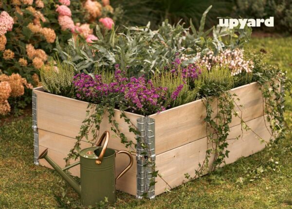 UPYARD Hochbeet INDUSTRIAL grau Holz B/L: ca. 80x120 cm UPYARD Hochbeet INDUSTRIAL grau Holz B/L: ca. 80x120 cm – Bild 2