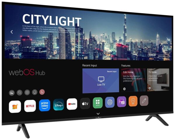Smart-Tech LED-TV 55UW02K B/H: ca. 123x77 cm – Bild 2