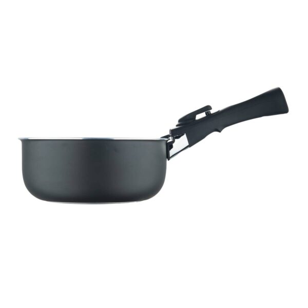 BERGNER Topfset CLICK & COOK schwarz Aluminium 4 tlg. – Bild 4