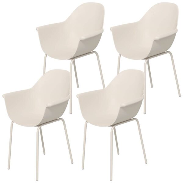 Outsunny Bistro-Set grau Stahl B/H/L: ca. 55x84x59 cm Outsunny Bistro-Set grau Stahl B/H/L: ca. 55x84x59 cm – Bild 2