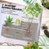 Outsunny Hochbeet silber Metall B/H/L: ca. 90x30x120 cm – Bild 3
