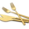 ECHTWERK Besteckset gold Edelstahl 4 tlg. ECHTWERK Besteckset gold Edelstahl 4 tlg. – Bild 3