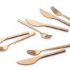 ECHTWERK Besteckset bronze Edelstahl 8 tlg. – Bild 3
