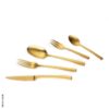ECHTWERK Besteckset Avelino gold Edelstahl 30 tlg. – Bild 2