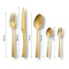 ECHTWERK Besteckset Avelino gold Edelstahl 30 tlg. – Bild 4