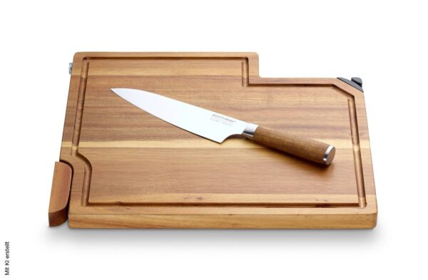ECHTWERK Messerset braun Edelstahl 3 tlg. – Bild 4