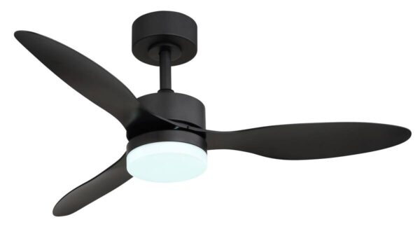 GLOBO Deckenventilator mattschwarz Opal H/D: ca. 40,5x106 cm max. 20 W – Bild 3