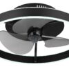 GLOBO Deckenventilator schwarz Opal Rauch H/D: ca. 14,5x50 cm max. 40 W – Bild 5
