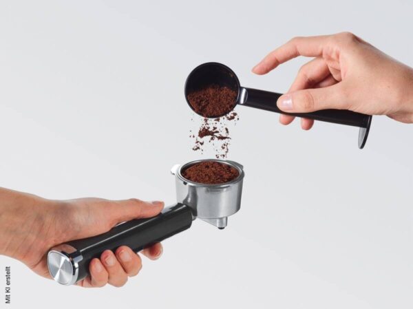 Polti Polti Espresso- und Cappuccinomaschine P10S silber Stahl B/H/T: ca. 13x30,5x30,5 cm Polti Polti Espresso- und Cappuccinomaschine P10S silber Stahl B/H/T: ca. 13x30,5x30,5 cm – Bild 4
