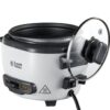 Russell Hobbs Reiskocher weiß Kunststoff Metall Glas B/H/L: ca. 21x19x15 cm – Bild 2