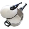 ELO Schnellkochtopf silber Edelstahl B/H/L: ca. 27,5x26,5x42 cm – Bild 3