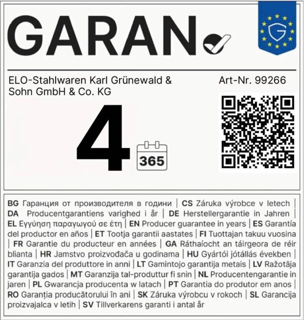 ELO Schnellkochtopf silber Edelstahl B/H/L: ca. 27,5x26,5x42 cm – Bild 5