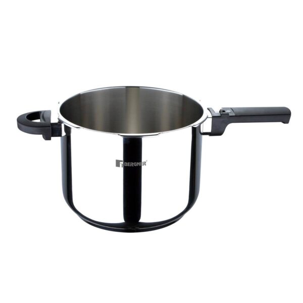 BERGNER Schnellkochtopf CRETA schwarz Edelstahl B/H/L: ca. 22x27x42 cm – Bild 5