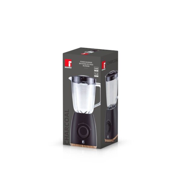 BERGNER Blender schwarz Polypropylen B/H/L: ca. 17x41x19 cm – Bild 2
