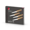 BERGNER Steakmesser-Set CHARCOAL silber Edelstahl B/H/L: ca. 17x2,8x25 cm – Bild 3